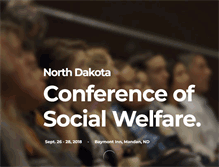 Tablet Screenshot of ndcsw.org